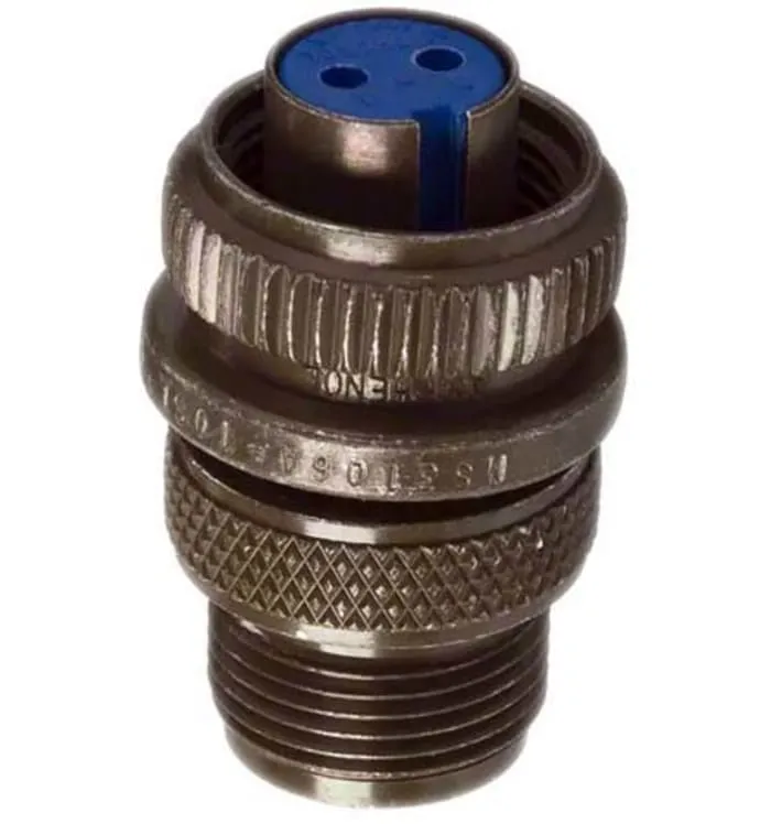 Amphenol Industrial, 97 2 Way MIL Spec Circular Connector Plug,Shell Size 10SL