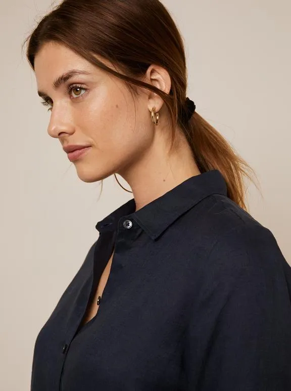 Arber Studio Blouse Elm Dark Blue