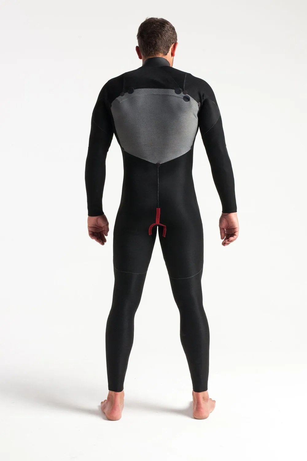 C-Skins Session 3/2mm Chest Zip Wetsuit - Black/Carbon/Black