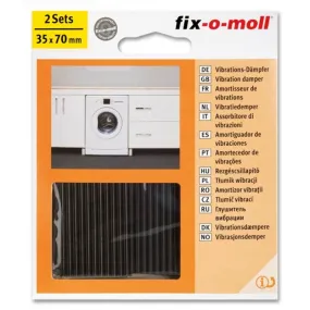 FIX-O-MOLL ANTI VIBRATION PADS ADHESIVE 70MMX35MM - FM3566286