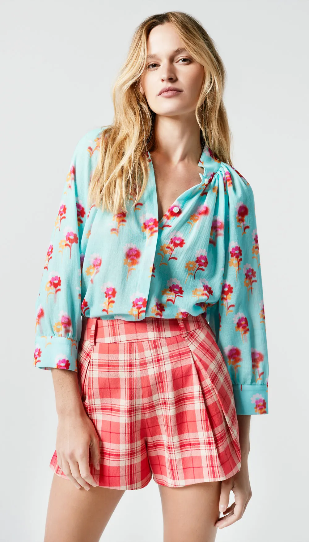 Gathered Blouse