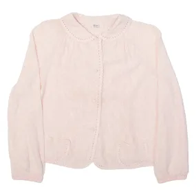 HANRO Womens Jacket Pink Lace Wool S