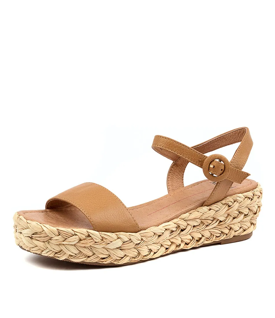 MOLLINI Lovro Dk Tan Leather