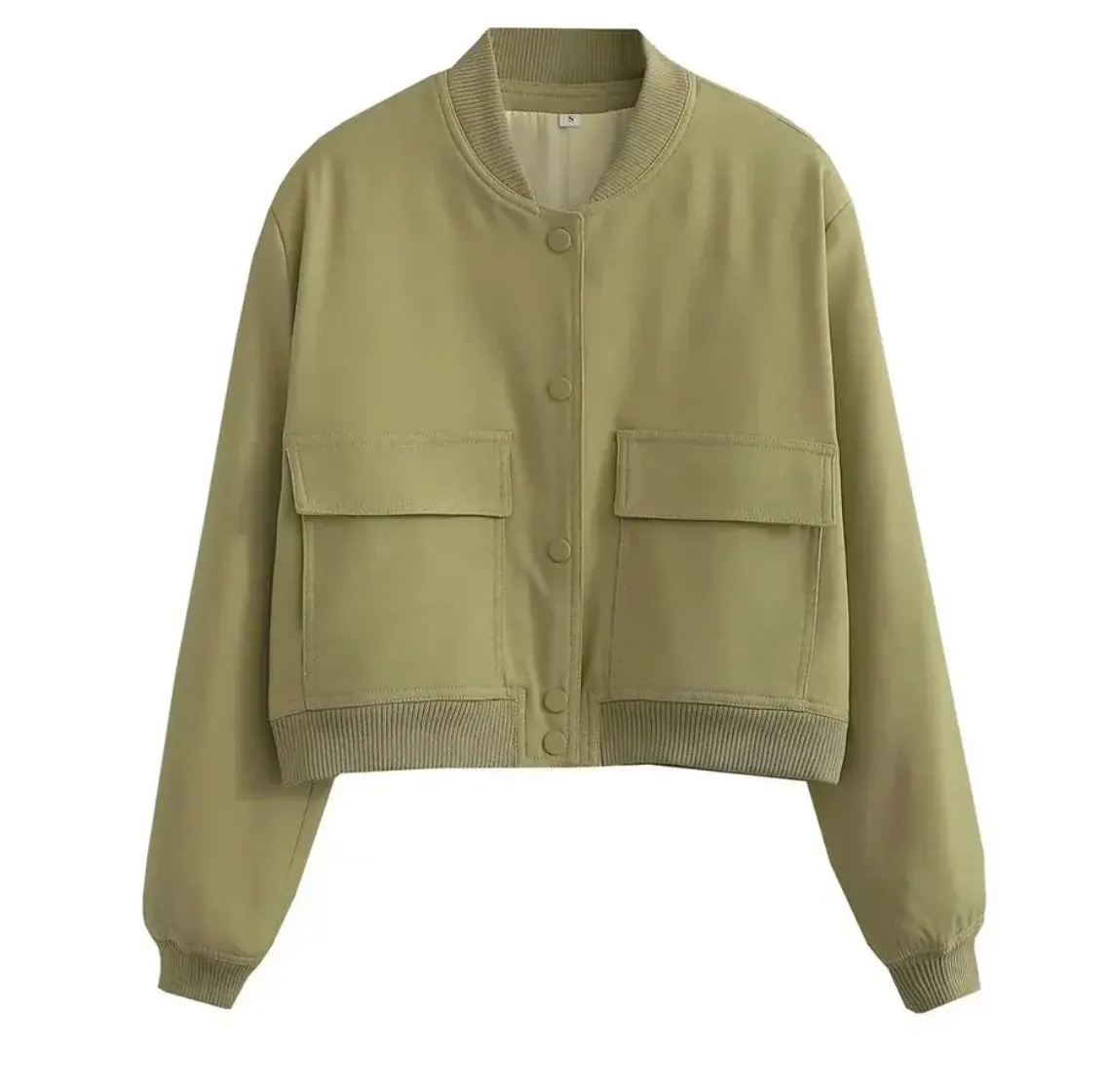 Pocket bomber jacket