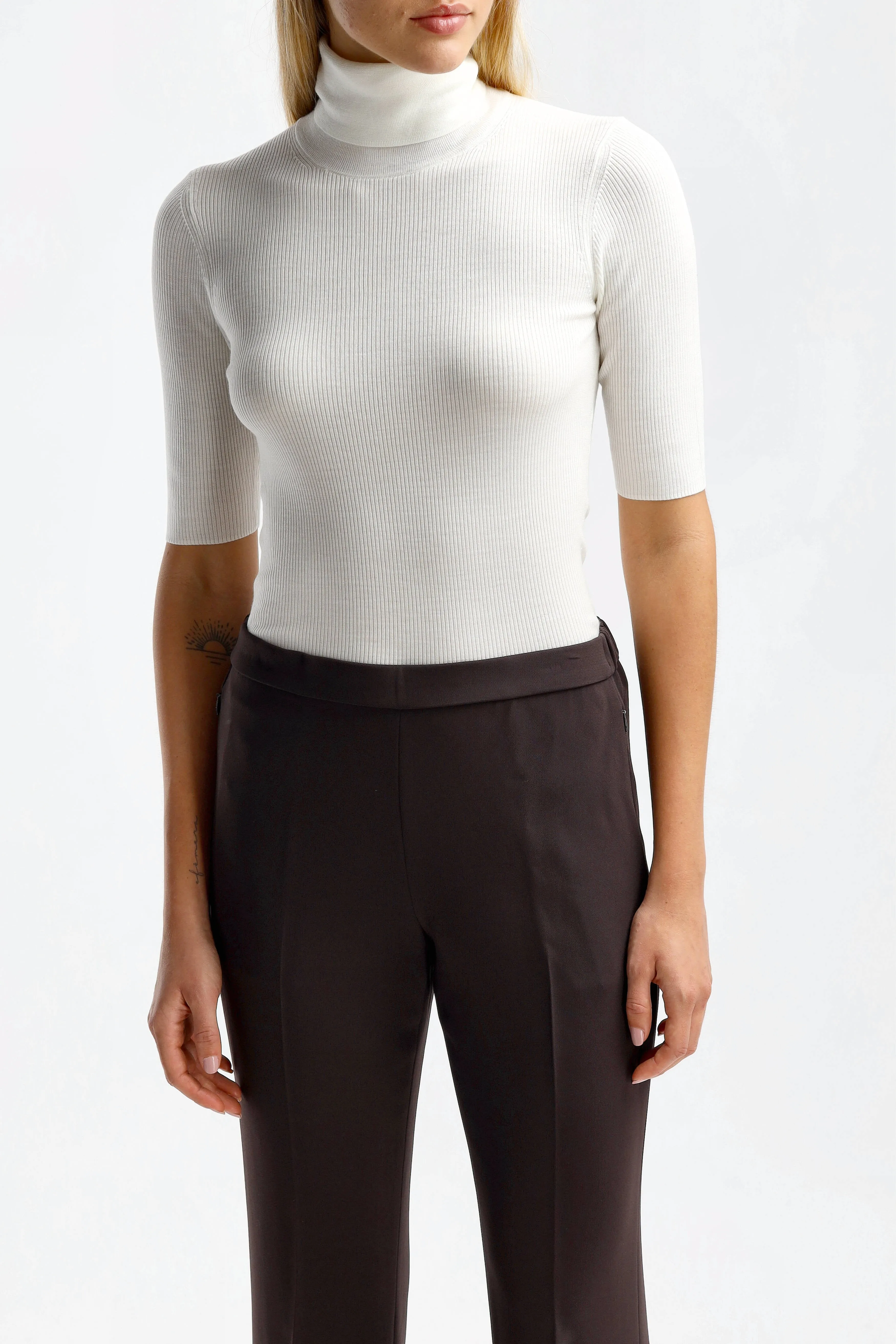 Pullover Leenda in New Ivory
