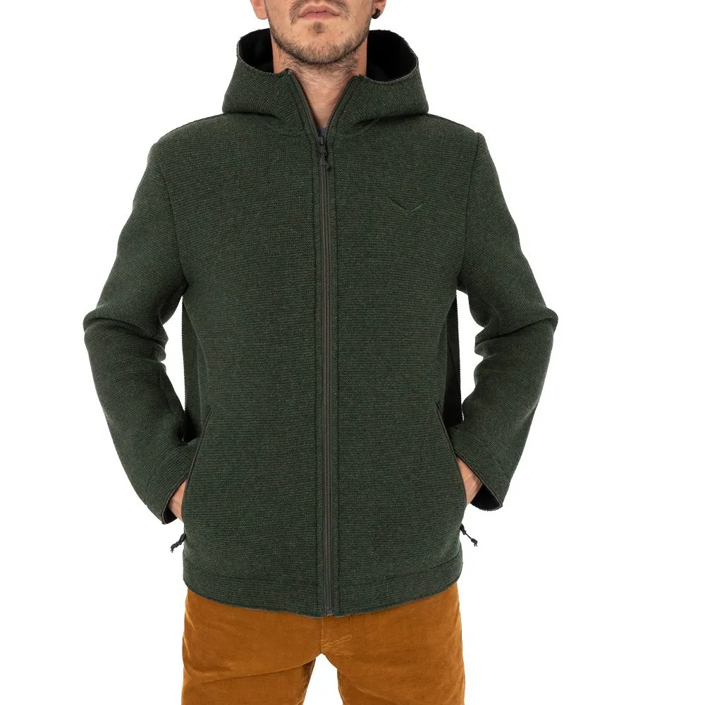 SALEWA - Sarner Full-Zip Hoodie Men dark olive