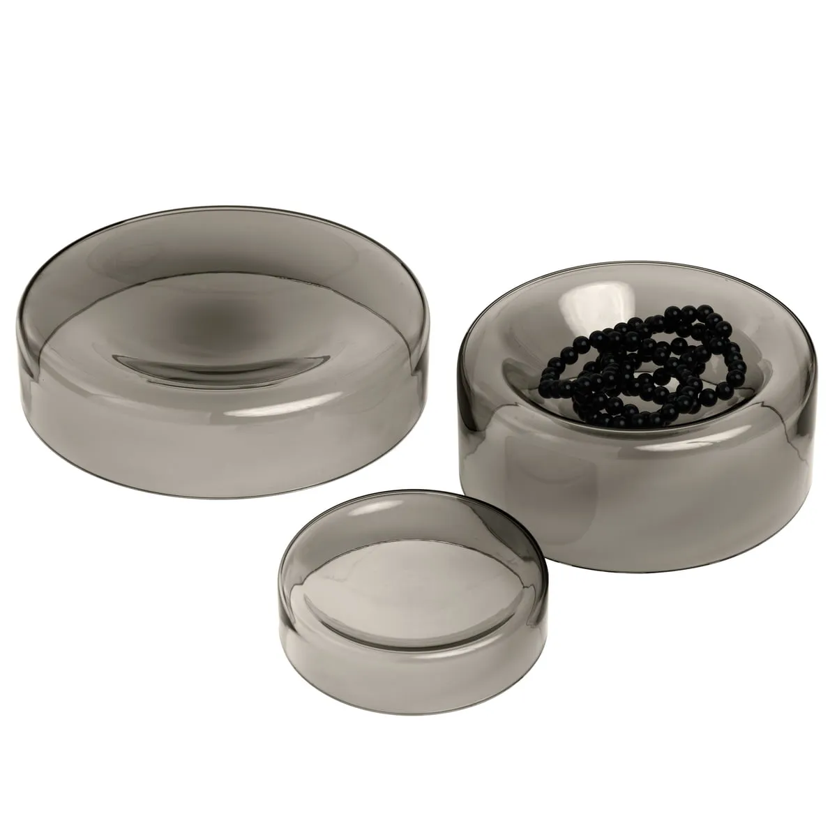 Schönbuch - Jar Glass Bowl, smoke / Ø 20 cm